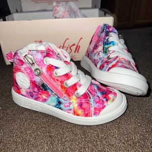 Toddler blowfish high tops